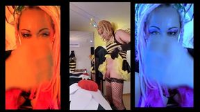 jerk off to the gay bumble bee everyday and feel like a homosexual by goddess lana