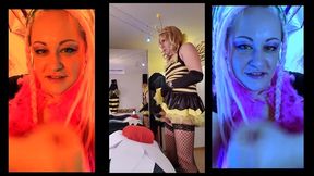 jerk off to the gay bumble bee everyday and feel like a homosexual by goddess lana