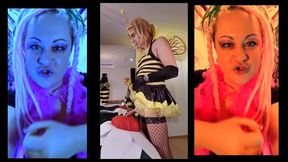 jerk off to the gay bumble bee everyday and feel like a homosexual by goddess lana