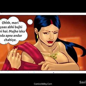 Savita bhabhi going in a party