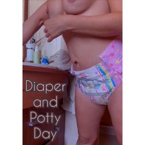 Custom diaper and potty video