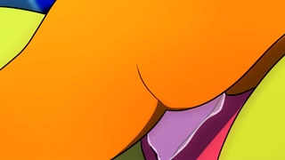 Patreon/Blitzdrachin : Charmander x Grovyle hentai furry yiff animation size difference cum inside