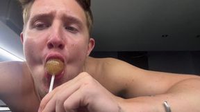 Sexy Playing With A Lollipop