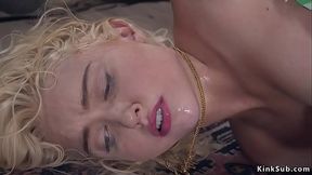 Saloon maid fucked and whipped in bdsm