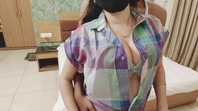 Her boyfriend went to her house and fucked the beautiful model.