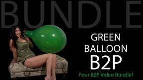 Green Balloon B2P Bundle - 17 Inch Crystal Balloons Blow2pops - Kylie Jacobs - MP4 720p HD