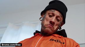 While Hiding From The Cops, Fugitive Bo Sinn Drills Eddy Ceetee'_s Tight Sweet Ass - BROMO