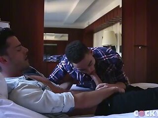 Beaux Banks and Cory Kane have bareback anal sex