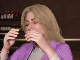 blameless Thick PAWG gets tempted by her trans boss