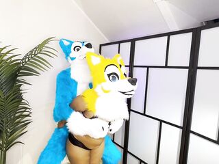 FURRIES IN HEAT MATING , CUM INSIDE