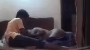 Indian pair has hot sex captured through the window camera