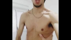 Primo gozando dentro do meu cu gostoso / cumming hot inside my hole