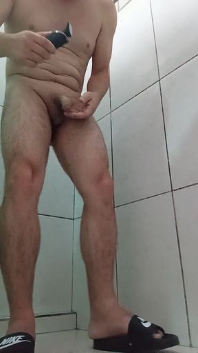 Brazilian shaving dick