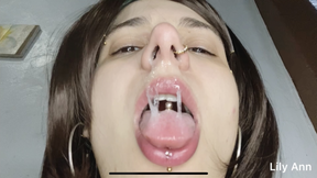teasing you with my snot