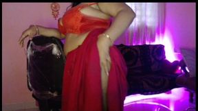 To Quench the Thirst of Her ***, the Sexy Village Girl Opens Her Bra and Presses Her Boobs.
