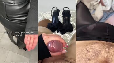 Brunette Nylon Slave Training POV Ruined Petite Sissy Milking
