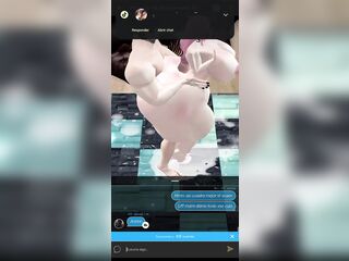 Screwing a large booty white angel on imvu