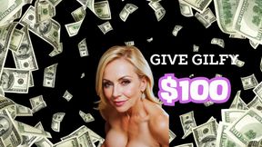 GIVE GILFY $100