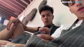 Agf:: My Partner and I Know How to Make the Most of Our Breaks at Work... Will They Catch Us?