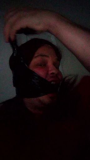 Tightly wrap gag remove