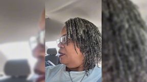 When he is late picking me up from the airport.