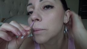 sneezing and nasal irritation