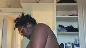 Big Tittied Trans Man Masturbates and Squirts