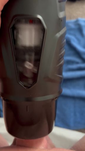 Slow motion thick cum