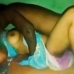 Indian aunty has sex with husband&rsquo;s friend