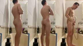 sexy boy in the shower / will you help me wash up