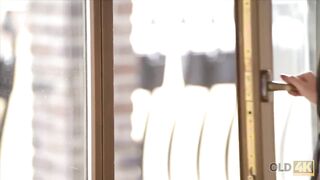 OLD4K. Passionate Sex for her Fiancee