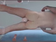 Training my ass for DP on a glass bridge