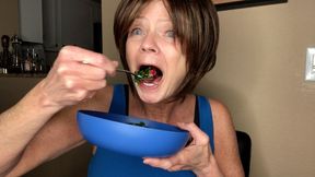 Eating And Toothpick Cleaning No 3