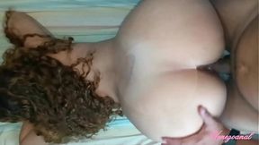 Dominant Doggystyle Thrill with HOTT Big ASS&#x1F351; Latina,&#x9AD8;&#x6F6E; Milk Flooded