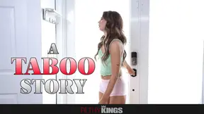 Filthy stepsis seduces massive cock in taboo encounter