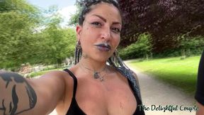 public blowjob and cumwalk in vondelpark, amsterdam