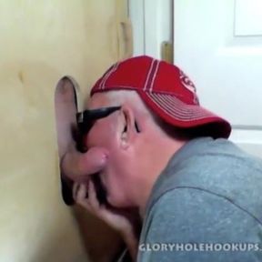 Gloryhole Newbie Is Hooked On The Feeling