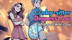 Cucky-Sitter Puts You in a Diaper