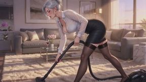 Vacuuming Fantasies #19B: My Vacuuming Obsession (Animated)