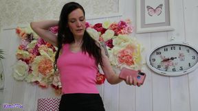 Transparent Heels Teasing and Dangling - Sheer Nylons and Slow Foot Play