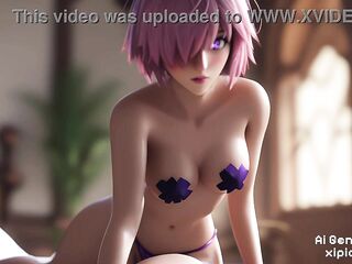 fate grand order mash kyrielight Hentai Ai compilation sexy and naked xxx Rule 34 enjoy this 3D Image collection version