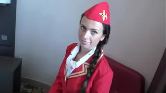 Big Butt Air Hostess Natalee