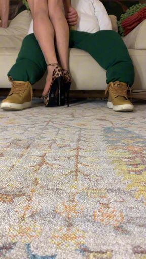 Captivating moment from "My 18 year old stepnephew&amp;#039;s first oral experience, I made him cum"