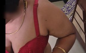 Desi Hot Big Boobs Neighbour Aunty Sucking My Cock Nicely