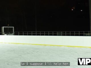 VIP4K. Funky City got caught at a public skating rink and got screwed