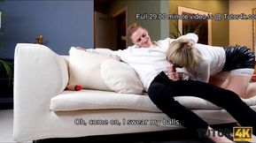 TUTOR4K. Intelligent-looking mature teacher is a real whore that adores sex