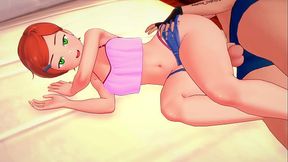 la pervertida Gwen quiere follar (hentai 3D)  (versi&oacute_n adulta)