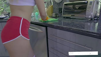 HE  FUCK  her After she Does Kitchen Duty