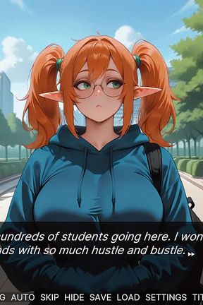 Seraphina's Life: Shemale Jerking off Her Big Cock While Listening Her Female Roommate Getting Fucked in the Next Room Ep.2