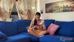 Fine-looking tootsie's dildo smut